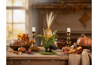 Bethany Lowe Halloween 9" Corn on the Cob Curtis TD5158 - The Primitive Pineapple Collection