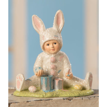 Bethany Lowe Easter Spring Egg Painting Sammy Bunny TD9011