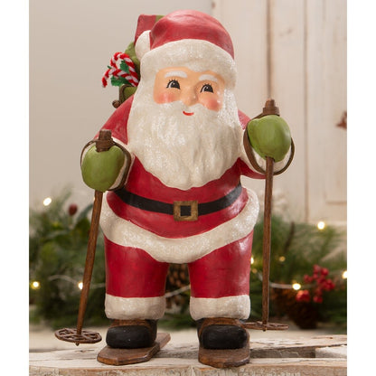 Bethany Lowe Christmas Santa Delivery on Ski&