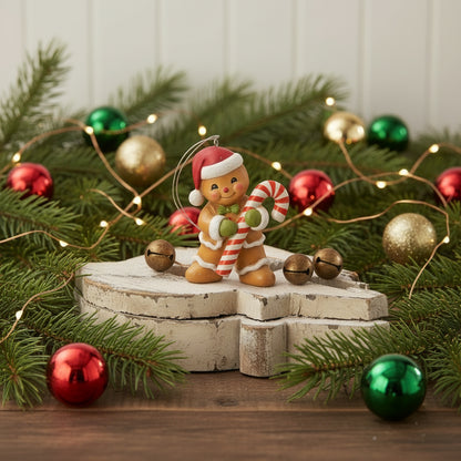 Bethany Lowe Christmas Gingerbread George Ornament TJ4318