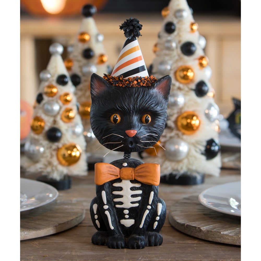 Bethany Lowe Halloween Sourpuss Bobble Head TL3358