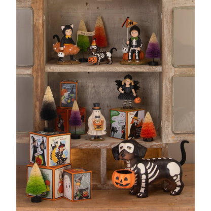 Bethany Lowe Halloween Retro Stacking Blocks TL4356