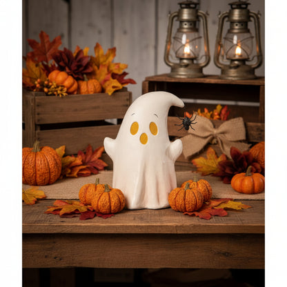 Bethany Lowe Halloween Luminary Boo with Spider TL5355
