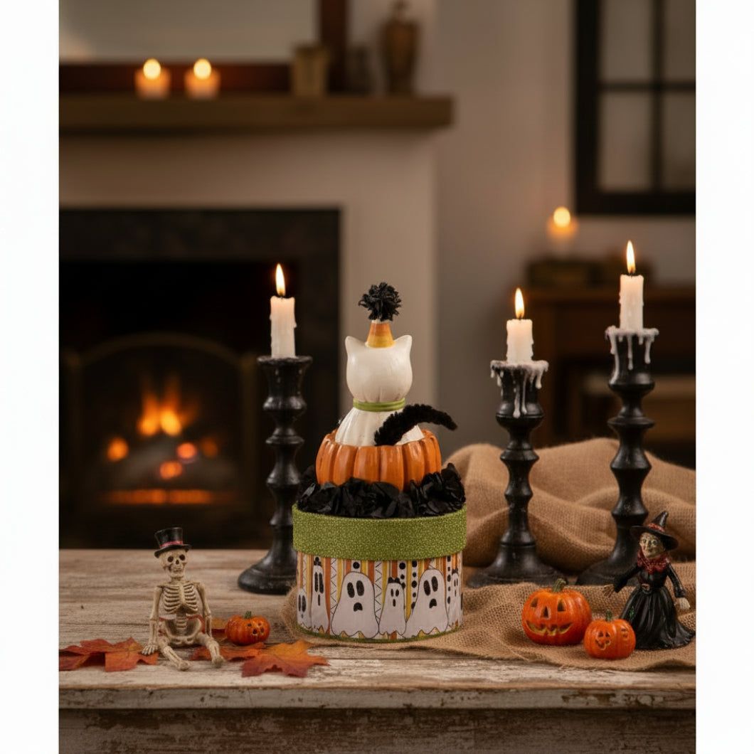 Bethany Lowe Halloween Treat Casper on Box TL5365