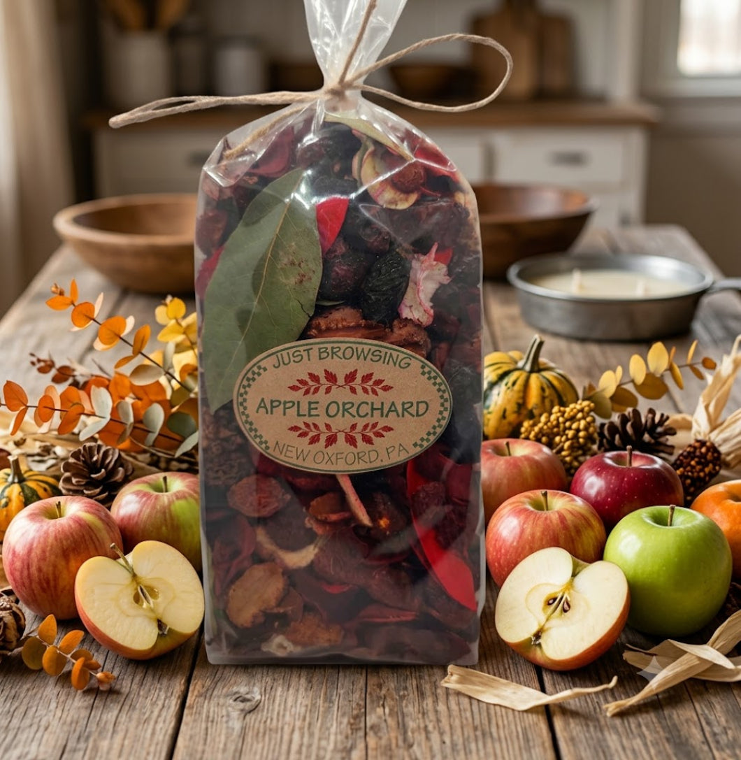 Handcrafted Holiday Apple Orchard Potpourri 4 cups