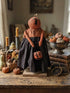 Handcrafted by Michelle Halloween Mrs Pumpkin Woman Doll w/ Jack O Lantern - The Primitive Pineapple Collection