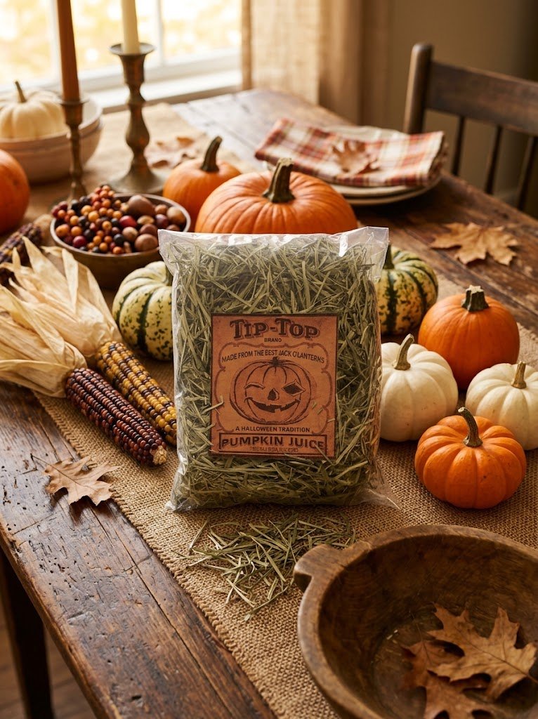 Primitive/Colonial Primitive Fall Autumn Pumpkin Grass Bowl Filler - The Primitive Pineapple Collection