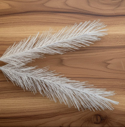 Primitive Farmhouse 24" White Feather Tree - The Primitive Pineapple Collection