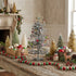 Ragon House 11" Decorated Silver Tinsel Christmas Tree - The Primitive Pineapple Collection