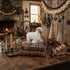 Primitive Ragon House 5.5” German style Cotton Sheep - The Primitive Pineapple Collection