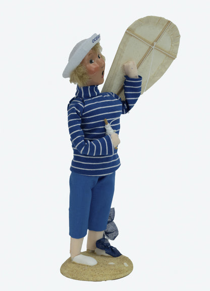 Primitive Colonial Byers Choice Summer Beach Boy ZNAU244