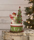 Bethany Lowe Christmas Happy Snowman on Box TL2361 - The Primitive Pineapple Collection