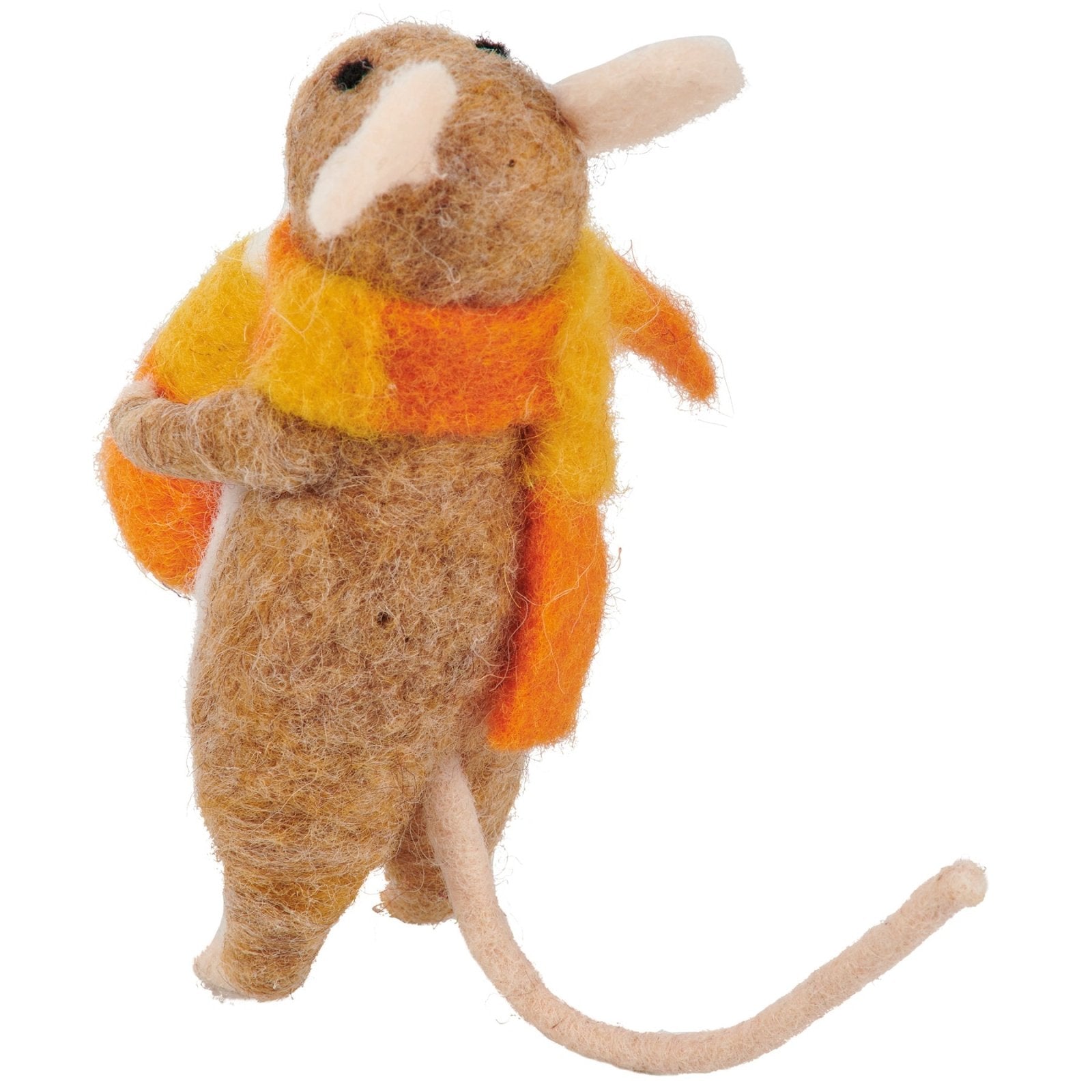 Primitive/Country Halloween Felt Candy Corn Mouse ornament - The Primitive Pineapple Collection