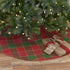 Christmas Holiday Plaid Tristan Tree Skirt 48" - The Primitive Pineapple Collection