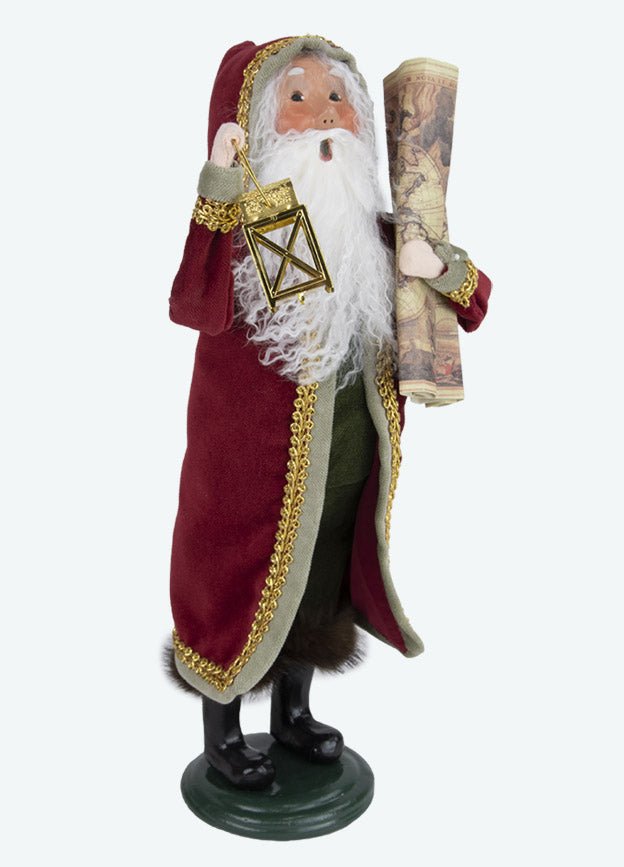 Primitive Colonial Byers Choice Christmas Dashing Santa Authorized Dealer 3235 - The Primitive Pineapple Collection