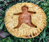 Primitive Colonial Christmas 4” Gingerbread Pumpkin Pie Choice of Scent - The Primitive Pineapple Collection