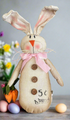 Primitive Country 18” Cheeky Bunny w/Carrots Doll - The Primitive Pineapple Collection