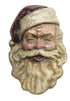 Primitive Vintage Look 17" Hanging Santa Face Hanging Retro St Nick - The Primitive Pineapple Collection