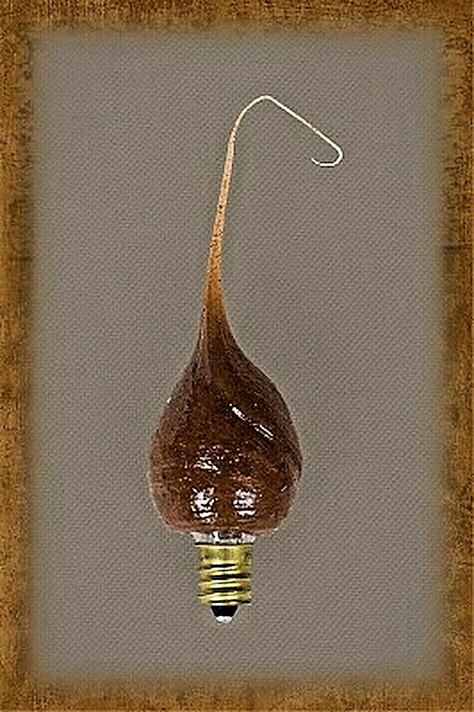 Primitive/Farmhouse 4 watt Applesauce Scented Silicone Light Bulb - The Primitive Pineapple Collection