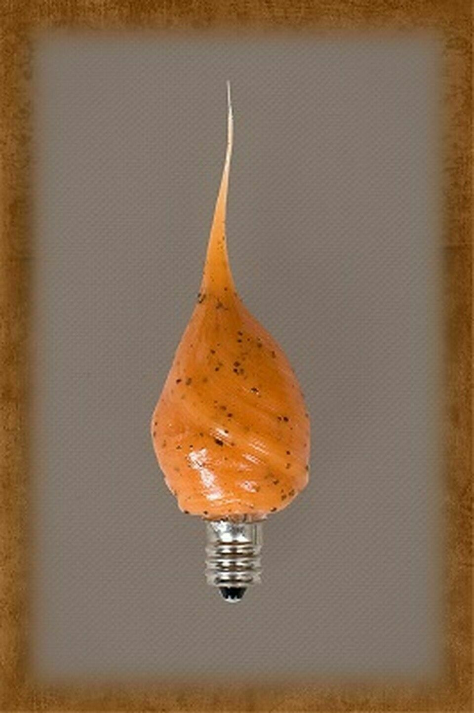 Primitive/Farmhouse 4 watt Pumpkin Spice Scented Silicone Light Bulb - The Primitive Pineapple Collection