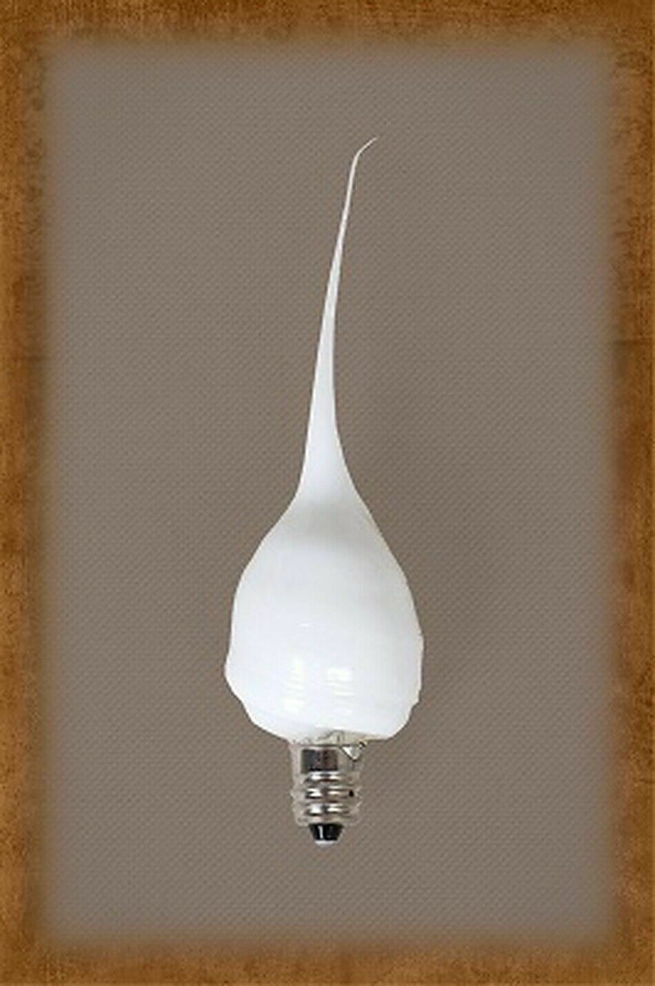 Primitive Country Handmade Baby Powder Silicone dipped Bulb 4 watt - The Primitive Pineapple Collection