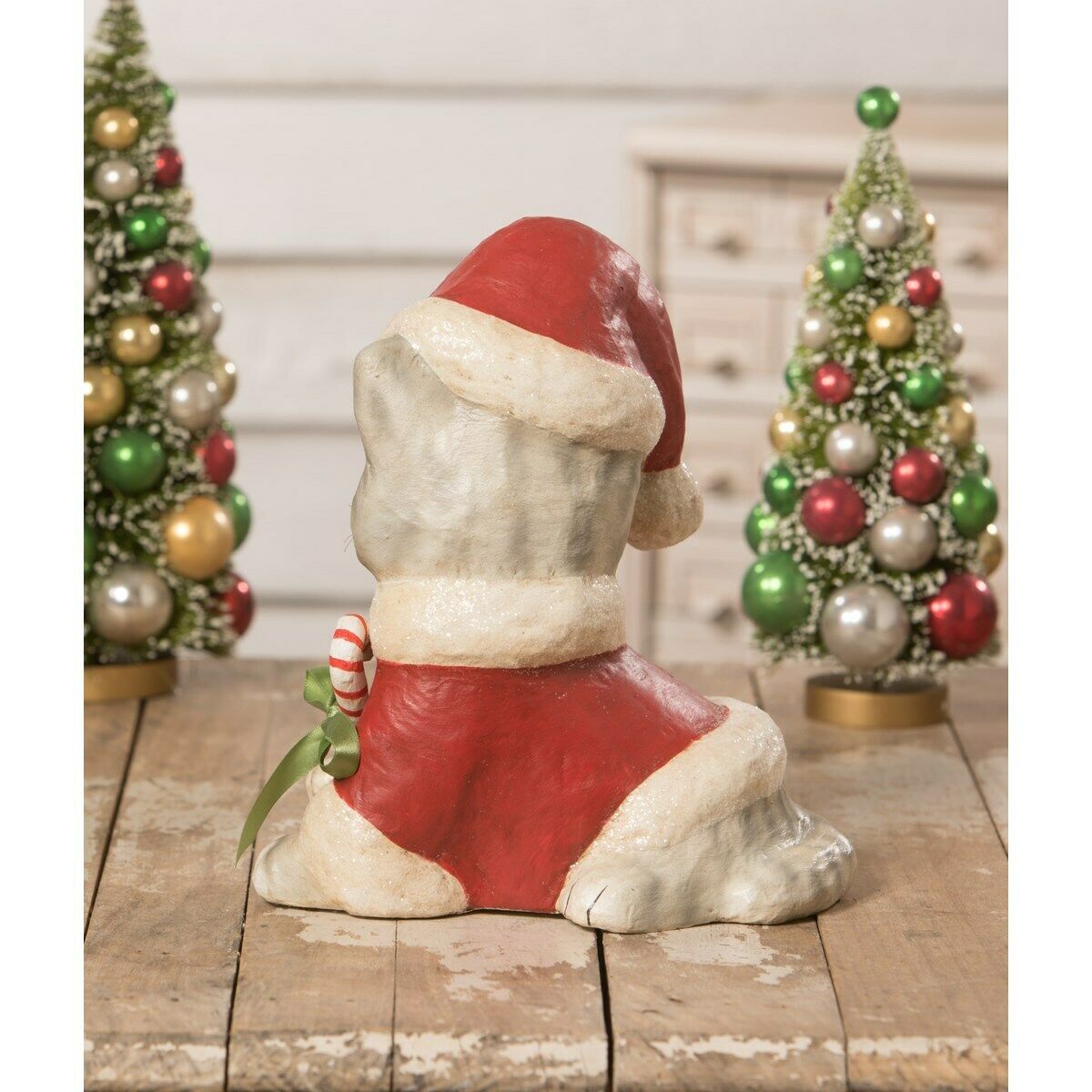 Bethany Lowe Christmas Santa Kitty TJ0181 - The Primitive Pineapple Collection