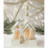 Bethany Lowe 16" Christmas Peaceful Church Bottle w/ Brush Tree LC9581 - The Primitive Pineapple Collection