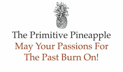 Primitive/Colonial LIL CLOVE Tin Farmhouse 2.75&quot; x 4.5&quot; - The Primitive Pineapple Collection
