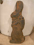 Primitive/Colonial Handmade Blackened Beeswax Chocolate Bunny Spring/Easter - The Primitive Pineapple Collection