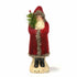 Primitive Christmas 8" Primitive Belsnickle Deep Red Velvet Santa Claus - The Primitive Pineapple Collection