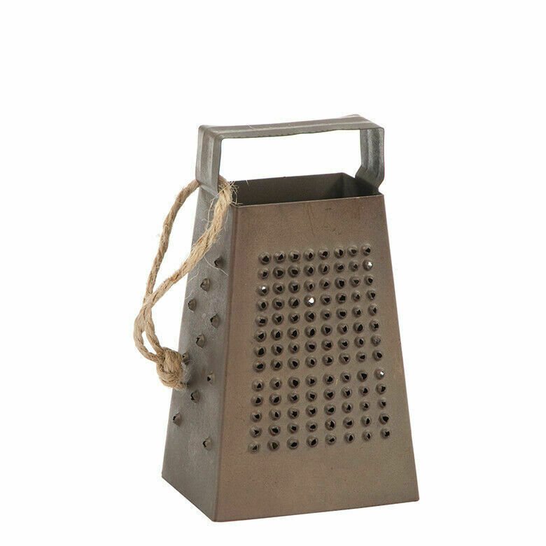 Primitive Vintage /Colonial Look Tin Hanging Mini Cheese Grater Ornie - The Primitive Pineapple Collection