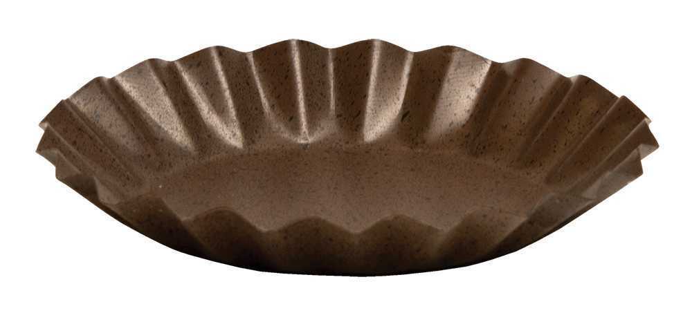 Primitive Farmhouse Rusty Fluted Candle Pan 4.5" Crafts Potpourri Candles - The Primitive Pineapple Collection