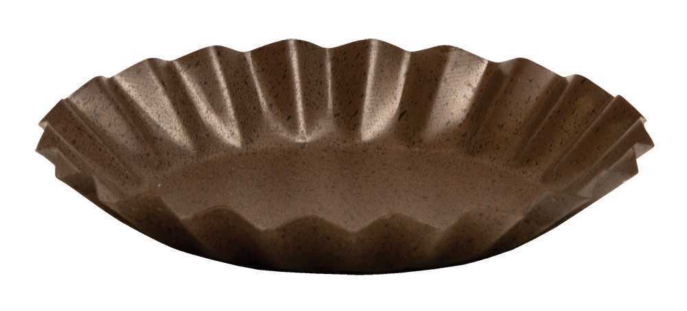Primitive Farmhouse Rusty Fluted Candle Pan 4.5&quot; Crafts Potpourri Candles - The Primitive Pineapple Collection