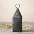 Primitive/ Early American Punched Tin Steeple Lantern Taper Candle - The Primitive Pineapple Collection
