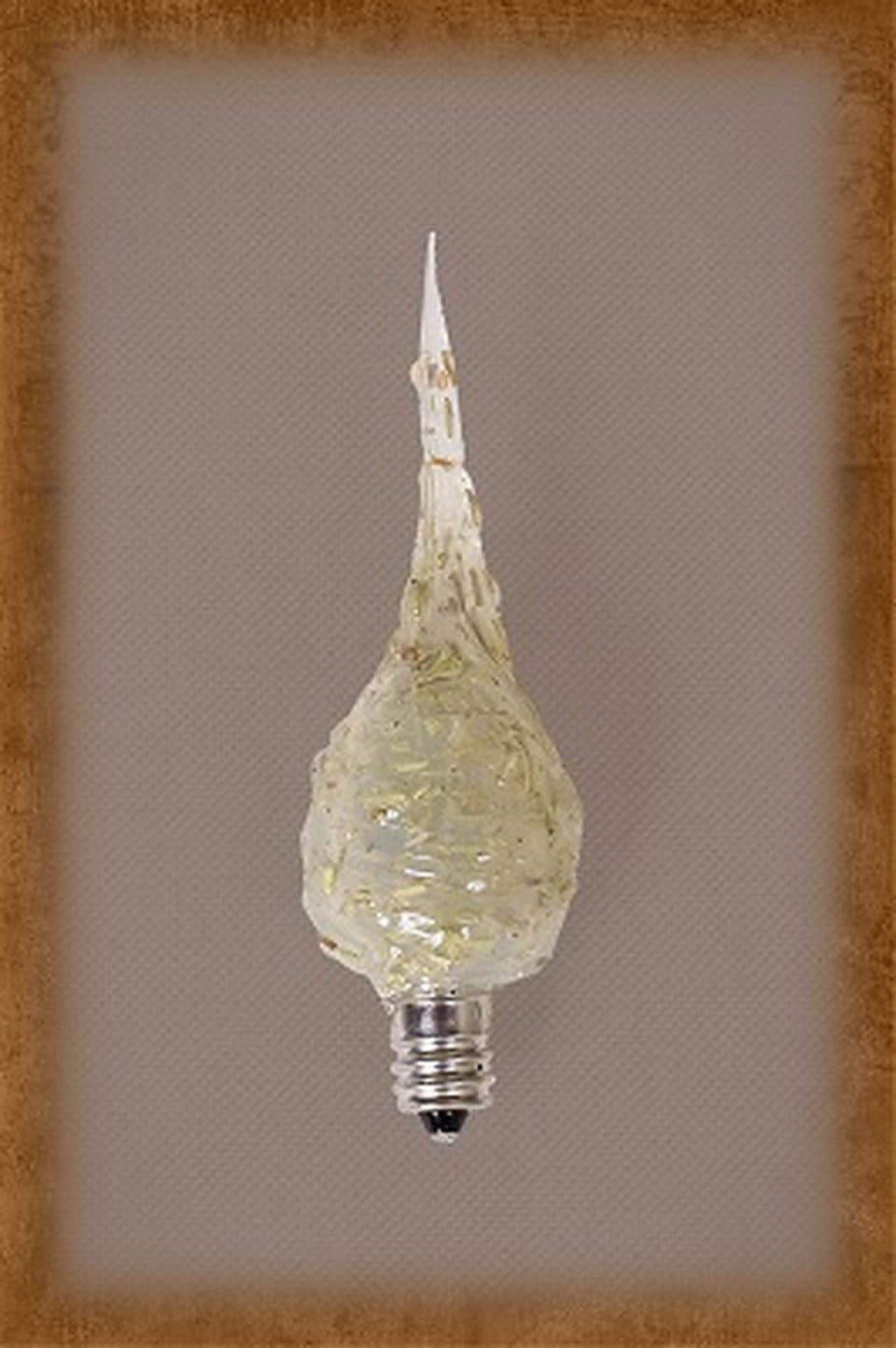 Pine Scented Primitive/Farmhouse 4 watt Silicone Light Bulb - The Primitive Pineapple Collection