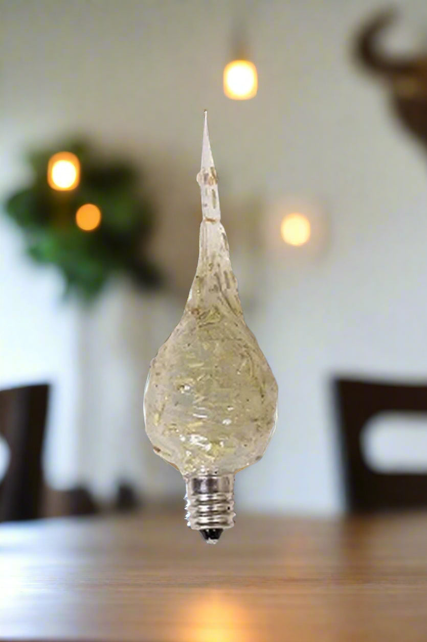 Pine Scented Primitive/Farmhouse 4 watt Silicone Light Bulb - The Primitive Pineapple Collection