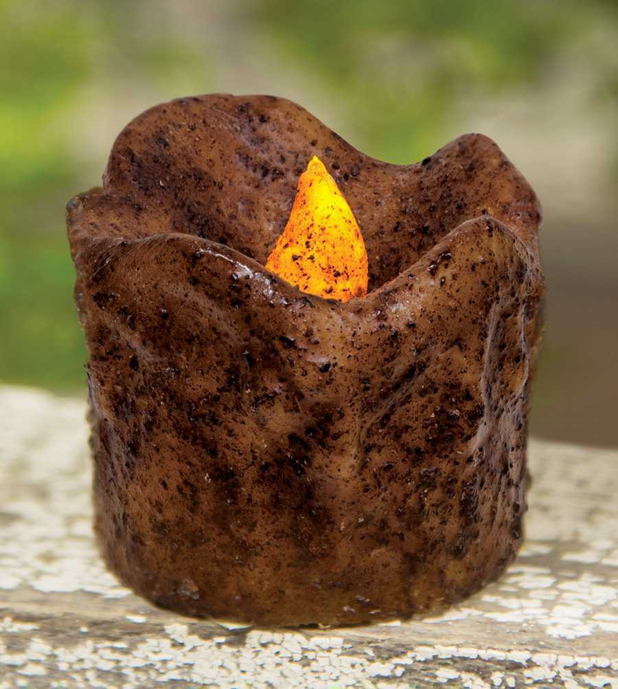 Primitive Timer Tealight Candle Flame Flicker Bulb AUTHORIZED DEALER - The Primitive Pineapple Collection