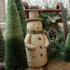 Christmas Ragon House 8.5" Flat Bottom Snowman w Holiday Scarf - The Primitive Pineapple Collection