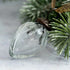 Christmas Handmade 6pc Small 1” Crackle Egg Shaped Glass ornament Feather Tree - The Primitive Pineapple Collection