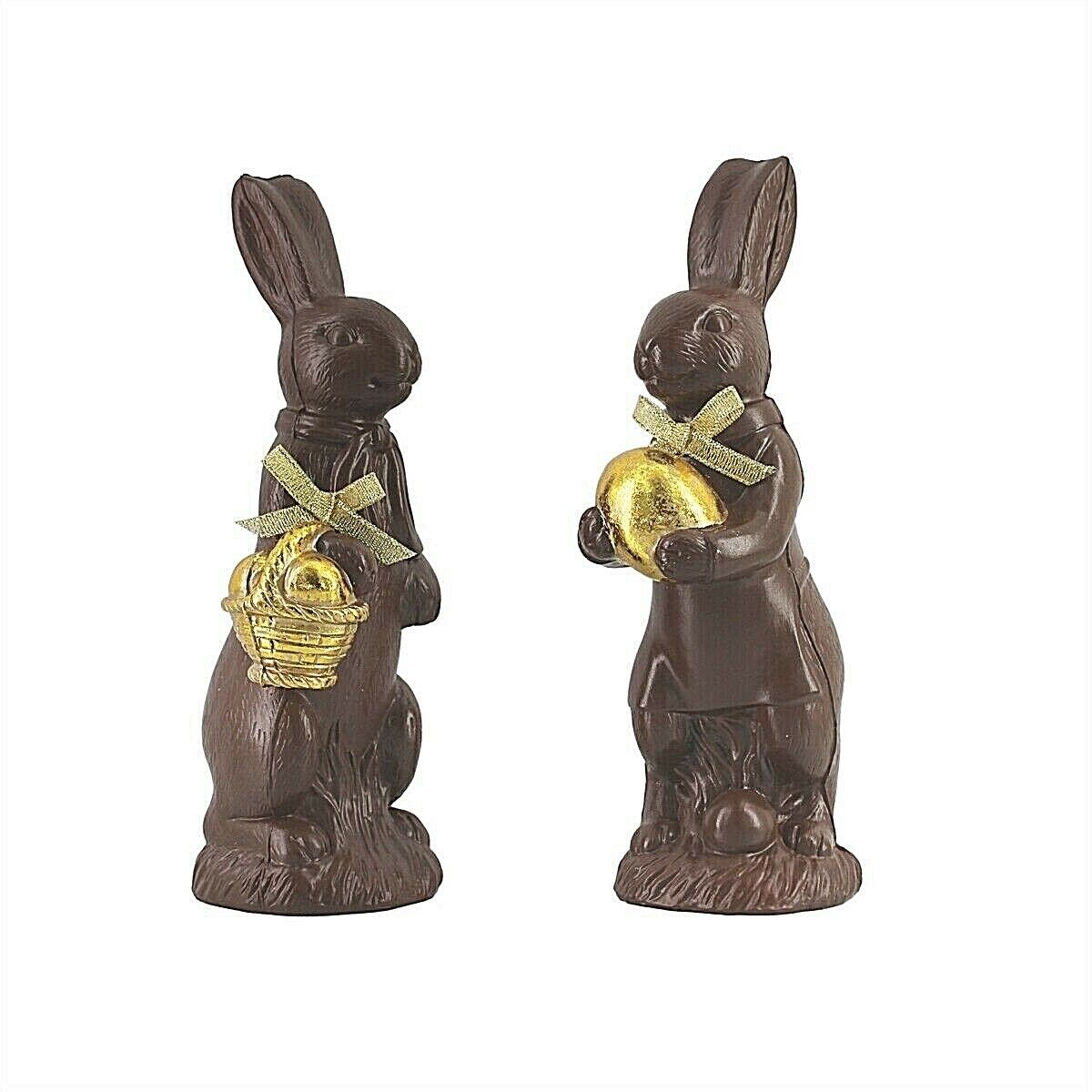 Spring Easter Chocolate Easter Rabbit Figure Tall 2 Styles - The Primitive Pineapple Collection