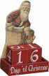 Primitives By Kathy Primitive Santa Advent Countdown Blocks - The Primitive Pineapple Collection