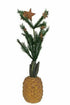 Primitive/Colonial 18" Paper Mache Pineapple w/Feather Tree Christmas/Welcome - The Primitive Pineapple Collection