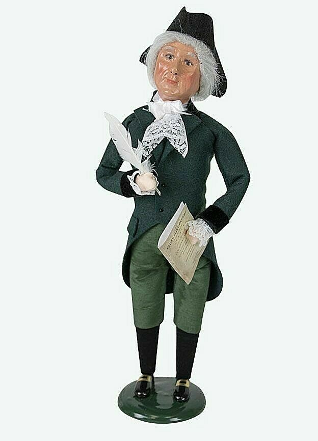 Primitive Colonial Byers Choice Alexander Hamilton Caroler 569 - The Primitive Pineapple Collection