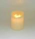 Holiday Flickering Flameless LED Candle Light with Timer 6" x 6" White - The Primitive Pineapple Collection