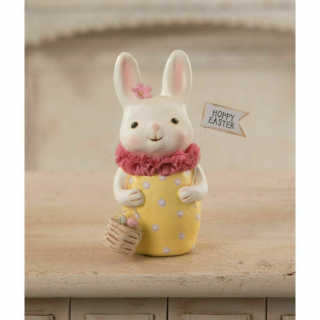 Bethany Lowe Spring Easter Hoppy Easter Bunny Michelle Allen MA1064 - The Primitive Pineapple Collection