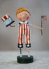 Folk Art Lori Mitchell Land that I Love Patriotic Collectible 6" 11146 - The Primitive Pineapple Collection