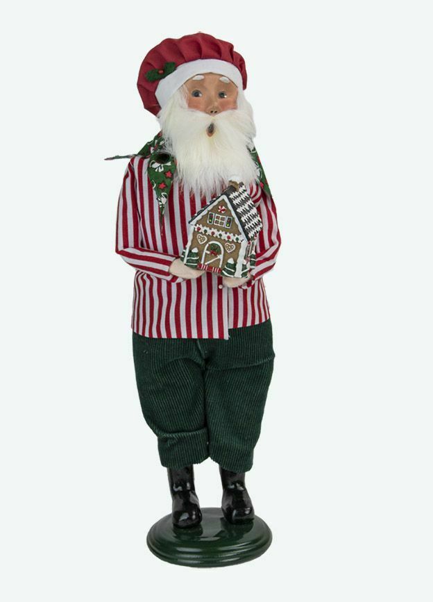 Byers Choice New Colonial Baking Santa 3223 Authorized Dealer - The Primitive Pineapple Collection