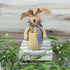 Primitive Easter Honey and Me Bunny Levi The Hare 8.5" x 5" - The Primitive Pineapple Collection