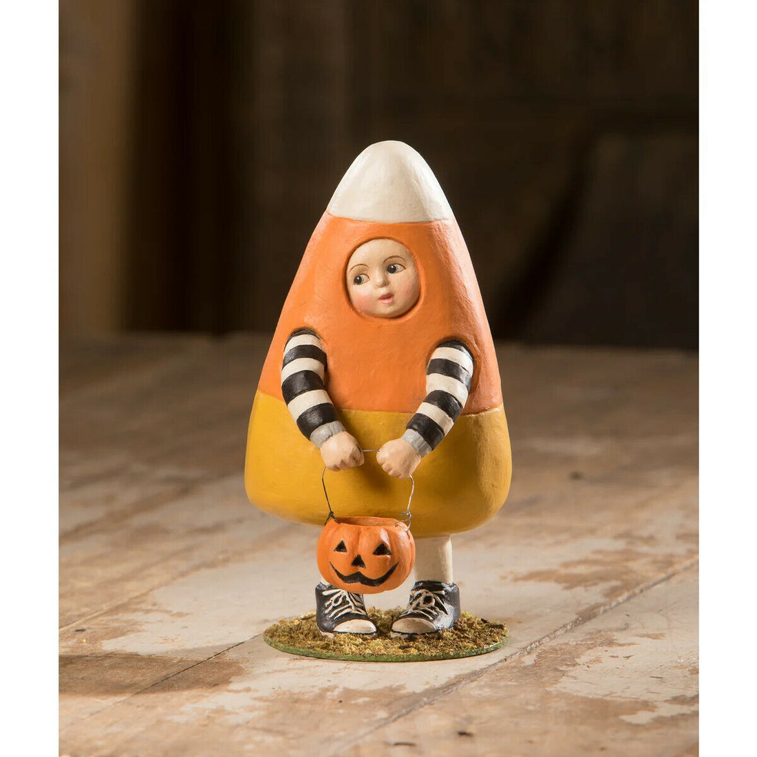 Bethany Lowe Halloween Candy Corn Lucas  TD0053