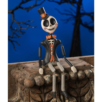 Bethany Lowe Halloween Skeleton Boy LA9247 - The Primitive Pineapple Collection